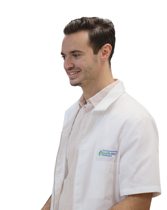 Smiling Pharmacist Standing